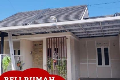 Rumah siap huni dengan akses mudah ke pusat kota dan sekolah