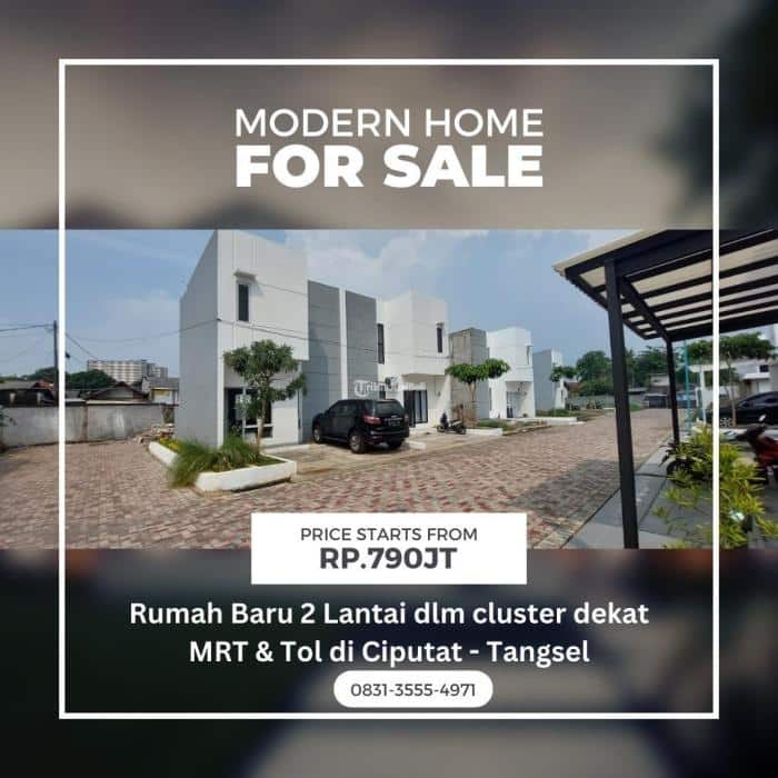 Harga rumah minimalis murah di pinggir kota