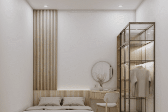 Kamar desain skandinavia tidur gaya putih interiordesign minimalis serba cantik nyaman kenyamanan inspirasi scandinavian kecil 3x4 merancang