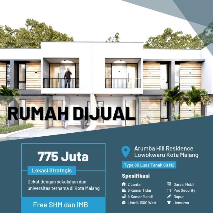 Harga rumah terjangkau dengan kualitas bangunan yang baik dan legalitas jelas