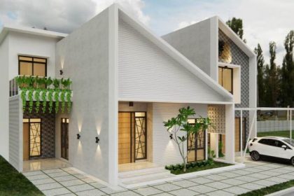 Rumah murah dengan desain minimalis modern