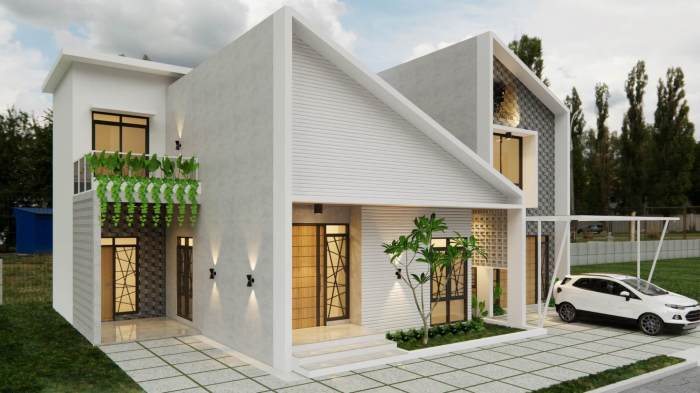 Harga rumah minimalis murah dengan desain modern