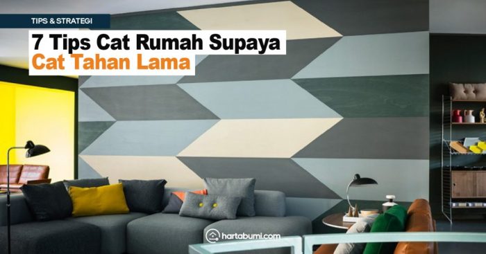 Tips memilih cat rumah tahan lama