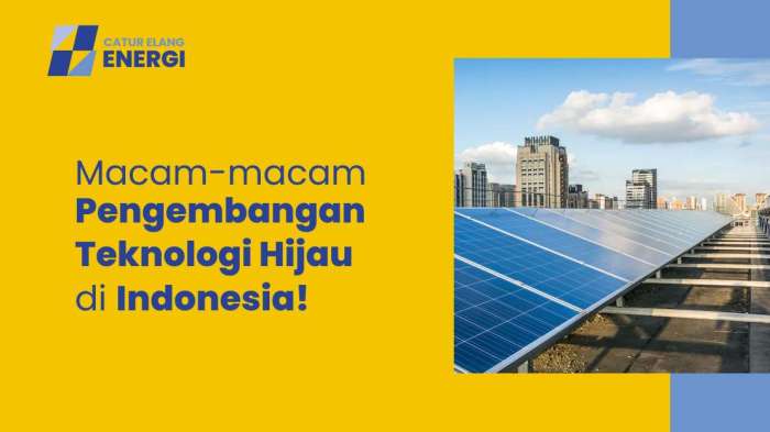 Contoh teknologi hijau yang digunakan dalam pembangunan perumahan modern