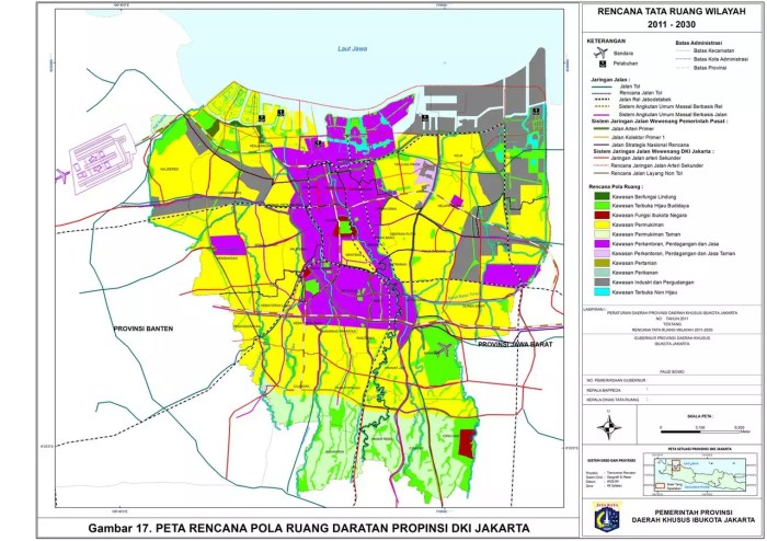Daftar jalur transportasi utama menuju pusat kota dari kawasan perumahan