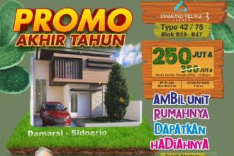 Promo perumahan murah siap huni dengan harga terbaik tahun ini