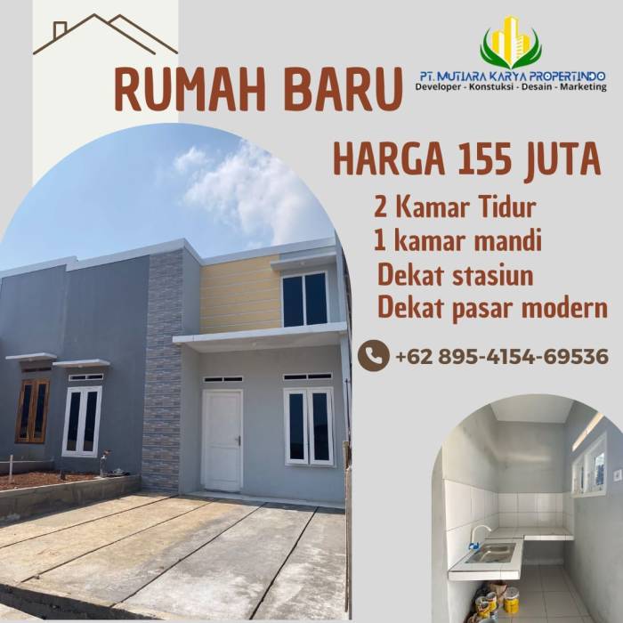 Rumah kpr murah untuk keluarga muda