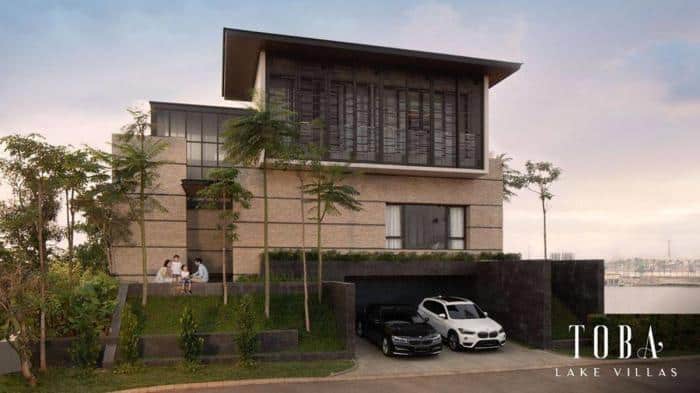 Perumahan modern dengan teknologi smart home dan sistem keamanan digital