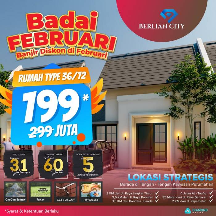 Perumahan minimalis harga terjangkau