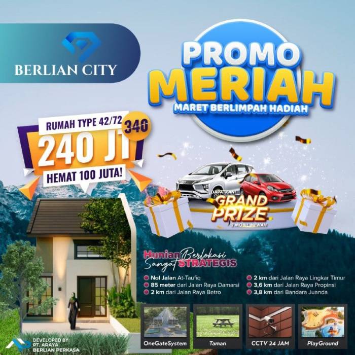Pesan rumah murah dengan pembayaran fleksibel dan proses cepat