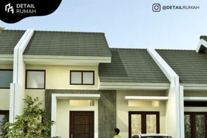 Desain minimalis denah fasad serta dapur informazone paling terbuka