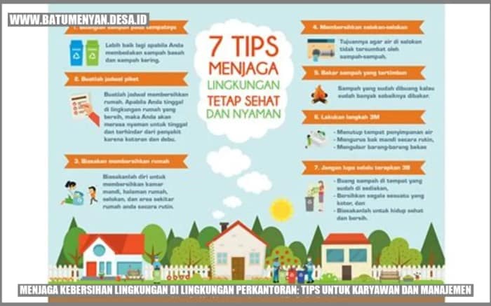 Informasi tata kelola lingkungan yang baik untuk menjaga kenyamanan penghuni