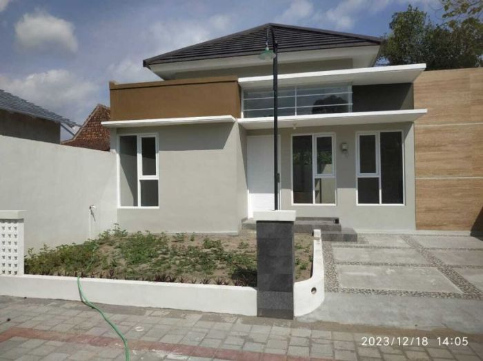 Rumah murah di Jogja yang sudah siap huni