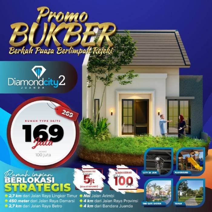 Promo perumahan murah siap huni dengan harga terbaik tahun ini