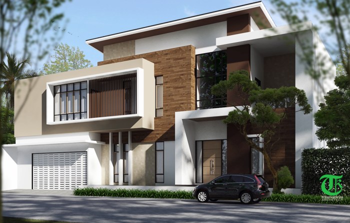 Rumah murah dengan desain minimalis modern