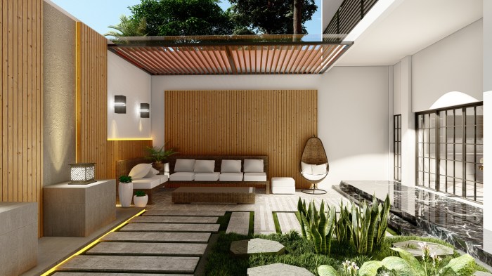 Ide renovasi ruang keluarga menjadi ruang kerja