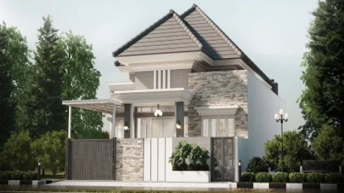 Rumah minimalis murah biaya pembangunan rendah