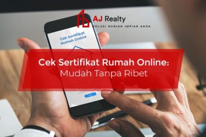 Sertifikat resiko ketahui sebelum bexi