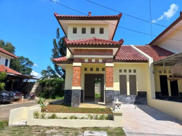 Rumah dijual murah dengan sertifikat lengkap