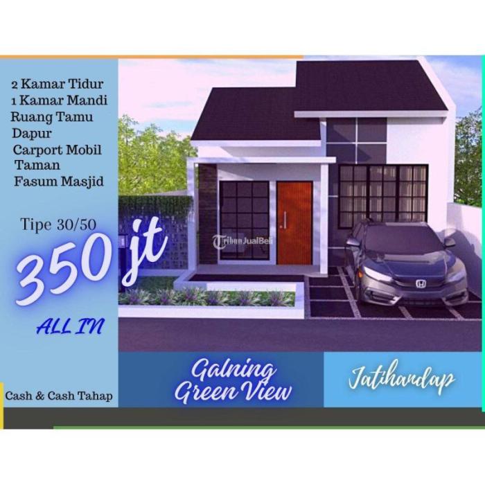 Jual rumah minimalis harga pasar dengan sertifikat lengkap