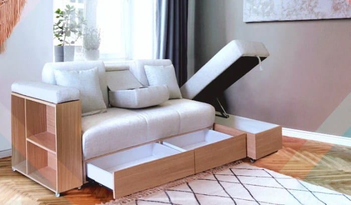 Furniture multifungsi untuk rumah sempit