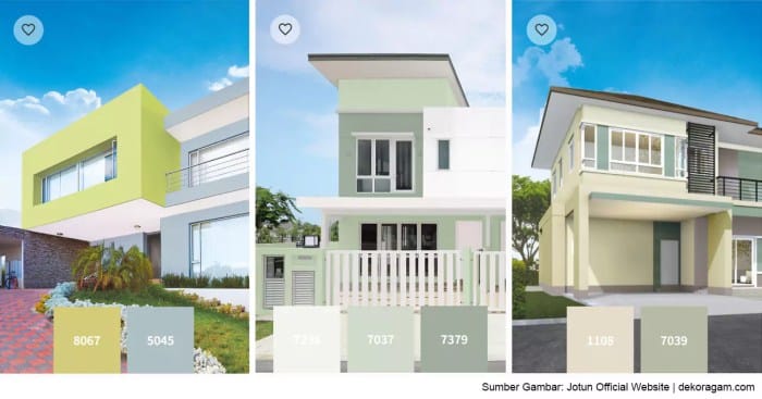 Tips memilih warna cat hitam untuk eksterior rumah agar tidak panas