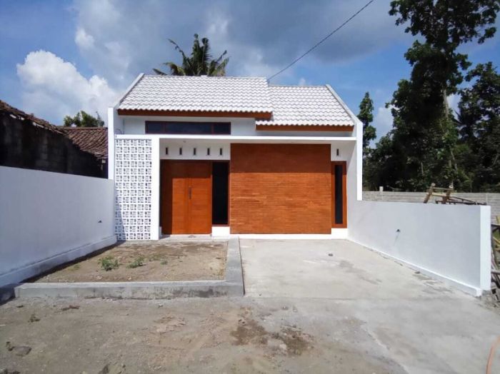Perumahan kpr murah tipe minimalis modern