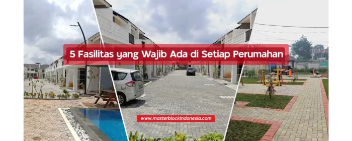 Fasilitas perumahan lengkap yang mendukung gaya hidup modern