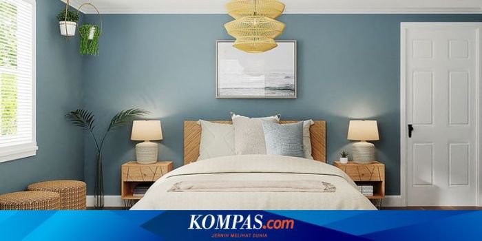 Warna cat kamar tidur agar cepat tidur nyenyak