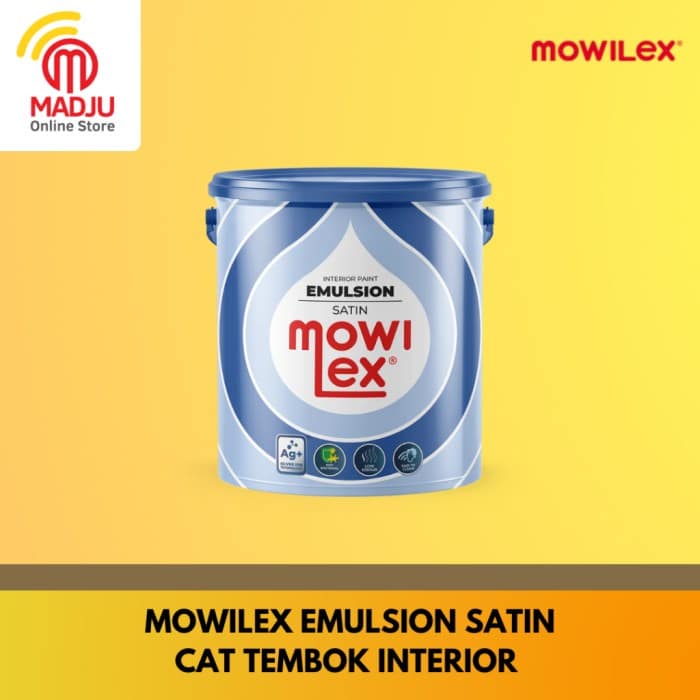 Jual CAT TEMBOK INTERIOR MOWILEX EMULSION SATIN CAT TEMBOK ANTI NODA ...