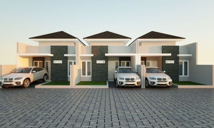 Rumah murah dijual dengan fasilitas keamanan lengkap
