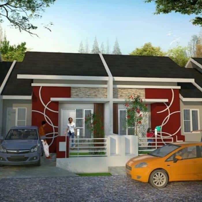 Rumah biaya murah dengan konsep minimalis modern