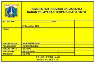 Cara mengurus izin bangunan dan IMB