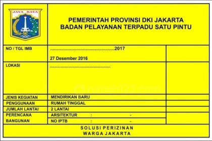 Cara mengurus izin bangunan dan IMB