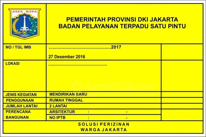 Cara mengurus izin bangunan dan IMB