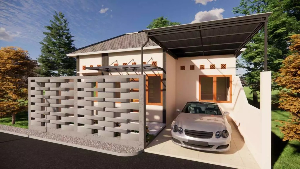 Desain rumah minimalis murah biaya ringan untuk pemula