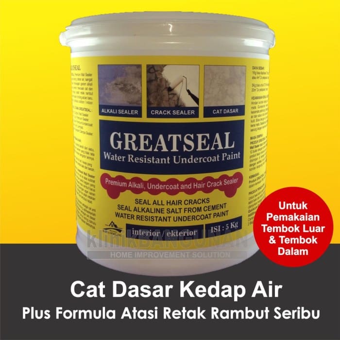 Cat anti lumut untuk perumahan di daerah lembab