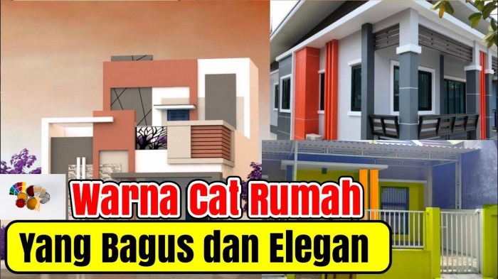 Pemilihan bahan bangunan dan warna cat untuk rumah minimalis yang stylish dan nyaman