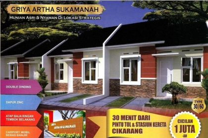Perumahan subsidi murah di pinggir kota yang nyaman