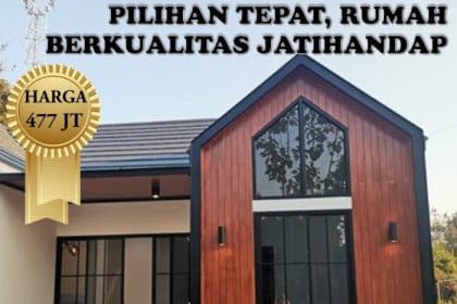 Rumah minimalis harga terjangkau di pinggiran kota