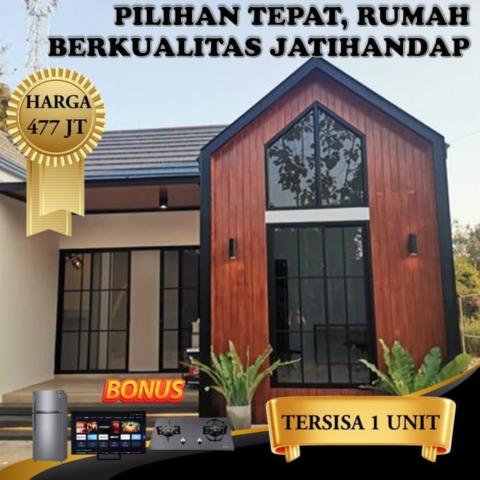 Rumah minimalis harga terjangkau di pinggiran kota