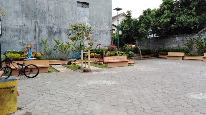Perumahan dengan Taman dan Ruang Hijau