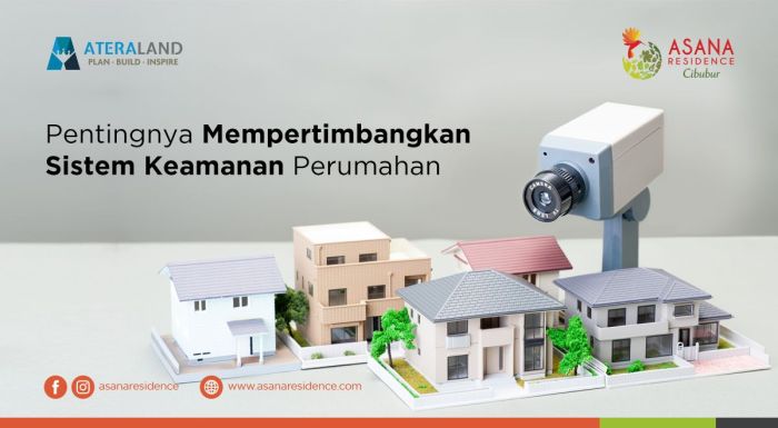 Sistem keamanan lingkungan perumahan