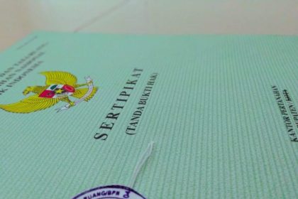 Daftar rumah dijual dengan sertifikat lengkap