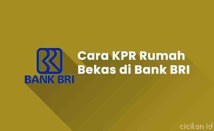Promo kpr rumah murah dengan bunga rendah bank BRI