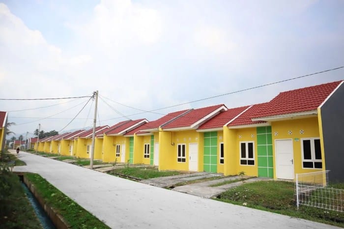 Perumahan ekonomi dengan cicilan KPR ringan tanpa DP besar