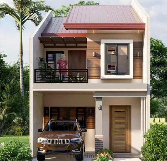 Rumah murah dengan tata letak minimalis fungsional