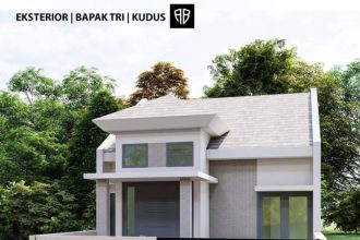 Rumah budget murah tipe 36 dengan desain menarik