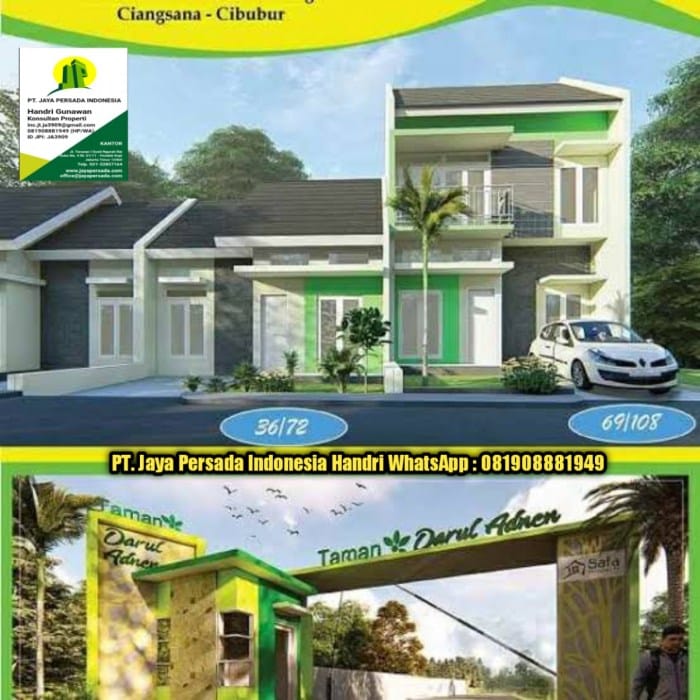 Rumah dijual murah dengan surat lengkap