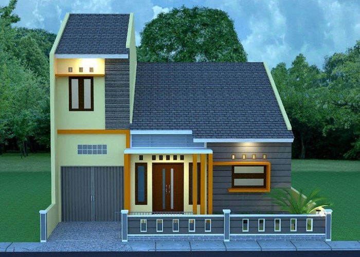 Garasi mobil minimalis